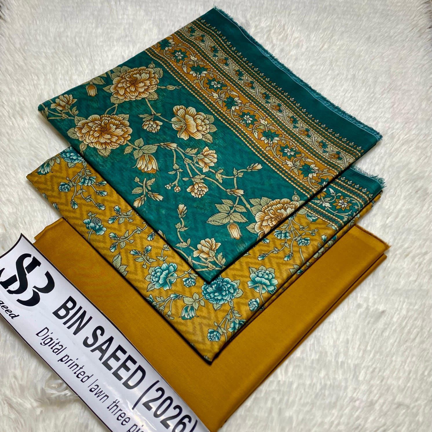 3 PIECES LAWN SUITS