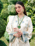 Mahnur 3 pcs Cotton and Shiffon