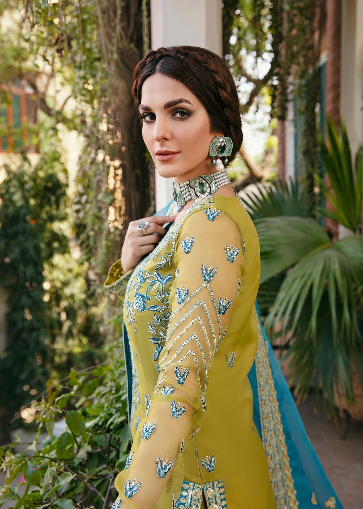Akbar Aslam 3pc Party Wear